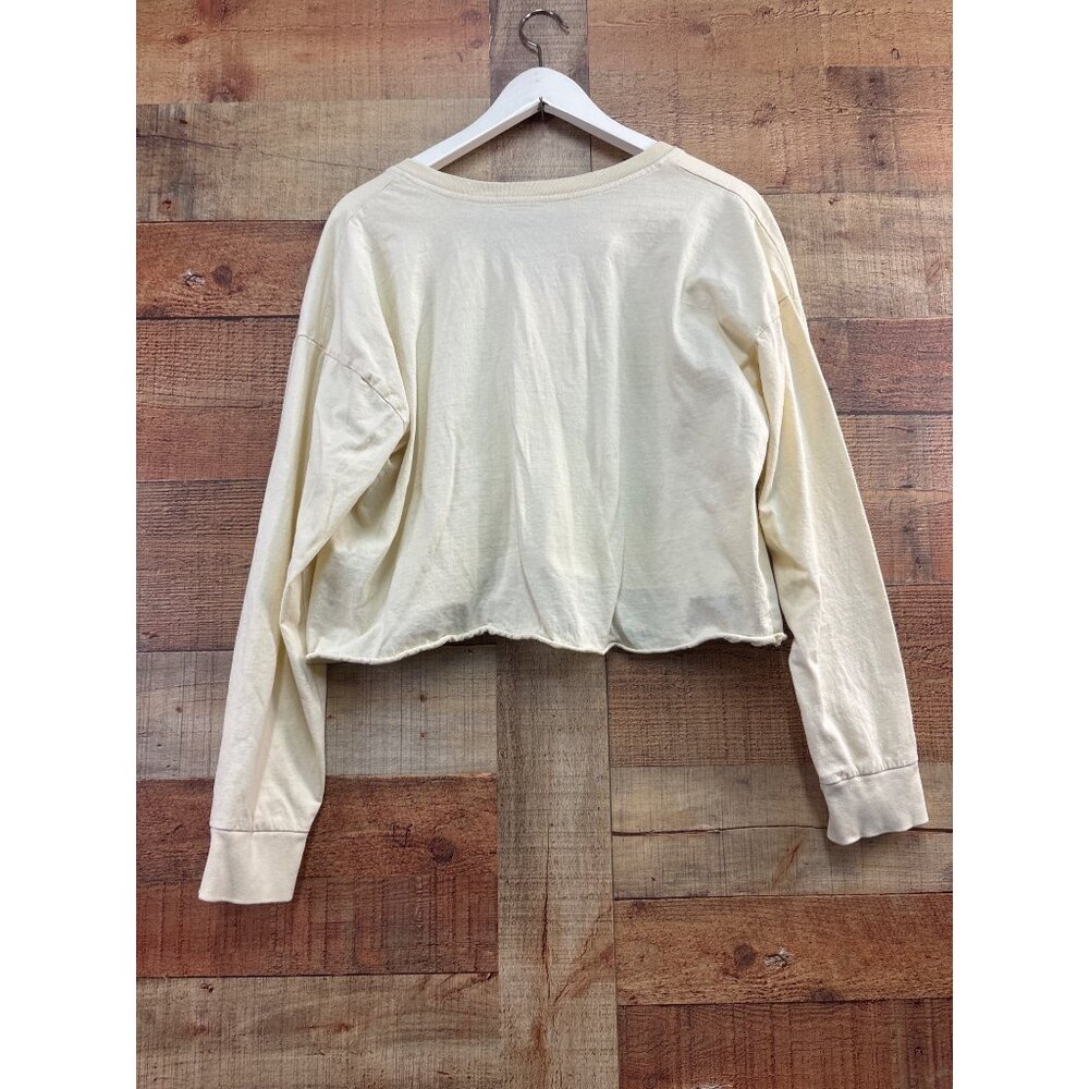 National Parks Adventure Long Sleeve Cropped Graphic Shirt Size S - Picture 3 of 5